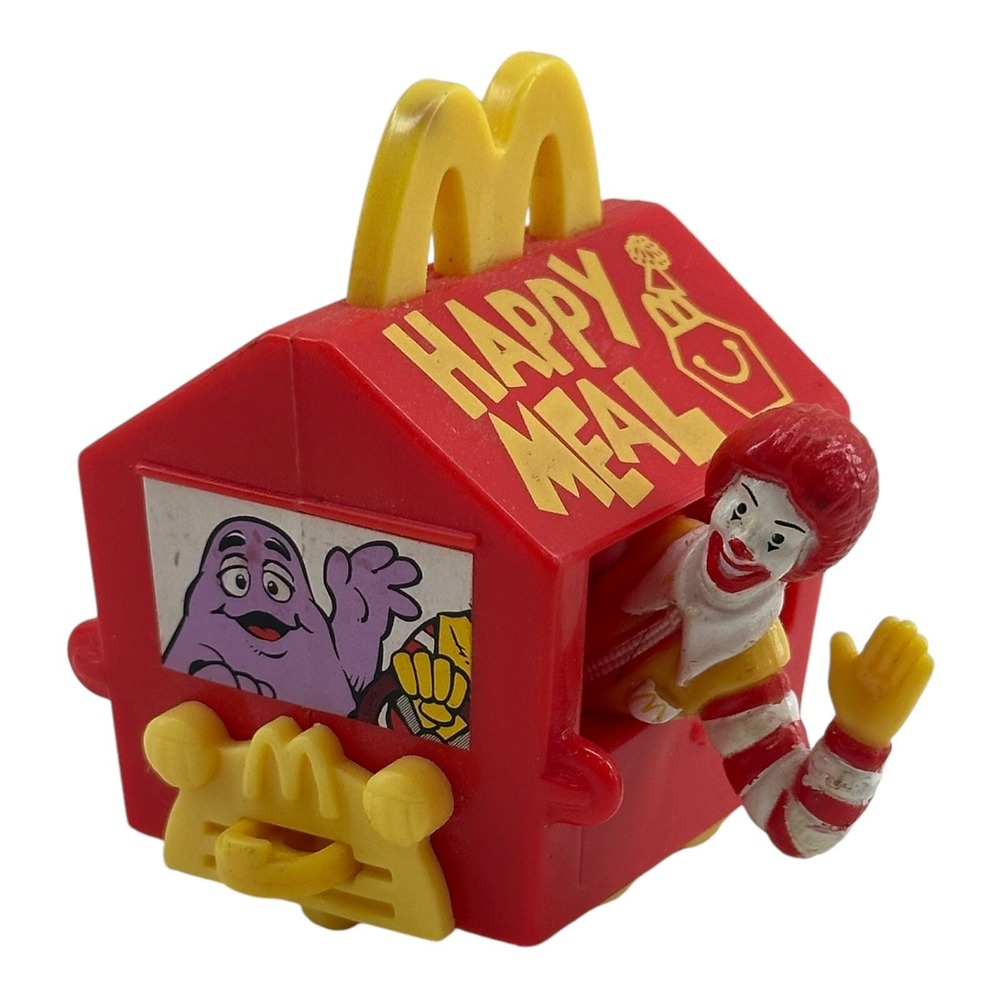 1994 McDonalds Happy Meal Box #1‎ Happy Birthday Train Ronald McDonald Toy VTG